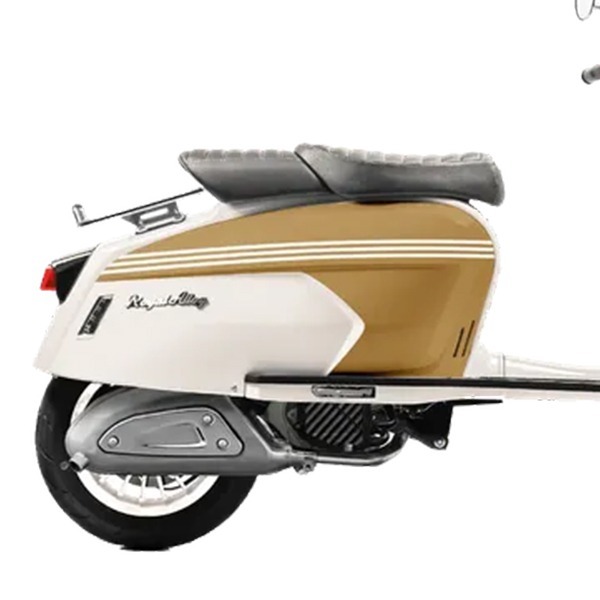 Royal Alloy Right Side Cover (BOBBY COPPER/ IVORY) External Bolt hole